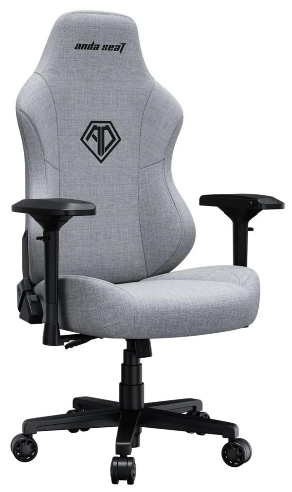 Крісло геймерське Anda Seat Phantom 3 Pro Size L Grey Fabric (AD18YC-06-G-F) - фото 5