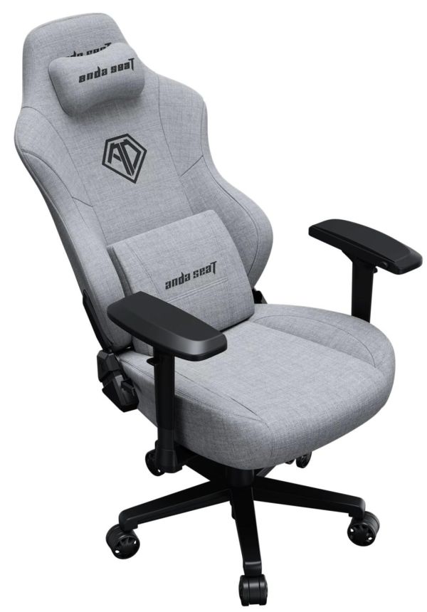 Кресло геймерское Anda Seat Phantom 3 Pro Size L Grey Fabric (AD18YC-06-G-F) - фото 6