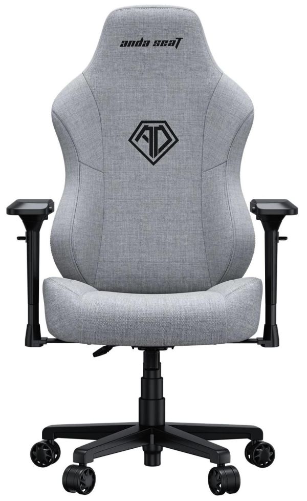 Кресло геймерское Anda Seat Phantom 3 Pro Size L Grey Fabric (AD18YC-06-G-F) - фото 7