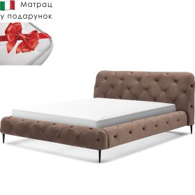 Sloan fly Комплект ліжко та італійській матрас Mocca 180*200 (14458_13097)