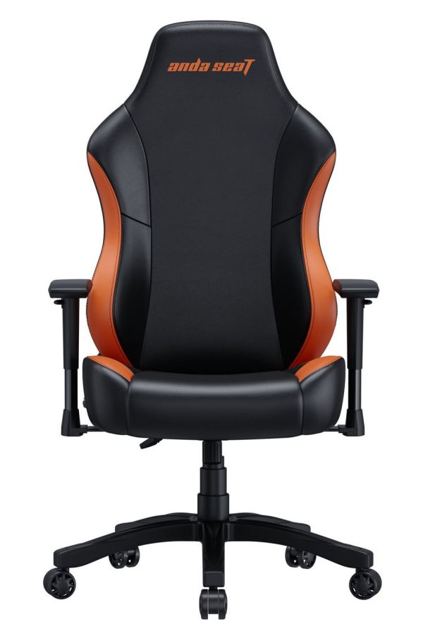 Крісло геймерське Anda Seat Luna Color Size L Black/Orange PVC (AD18-48-BO-PV) - фото 17