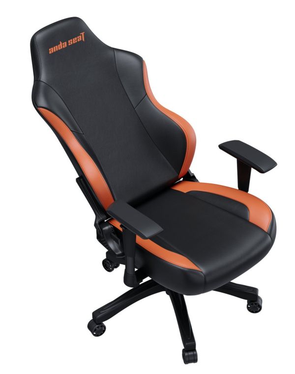 Крісло геймерське Anda Seat Luna Color Size L Black/Orange PVC (AD18-48-BO-PV) - фото 19