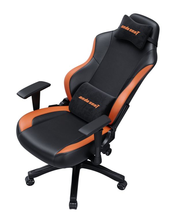 Кресло геймерское Anda Seat Luna Color Size L Black/Orange PVC (AD18-48-BO-PV) - фото 20