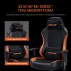 Кресло геймерское Anda Seat Luna Color Size L Black/Orange PVC (AD18-48-BO-PV) - фото 5