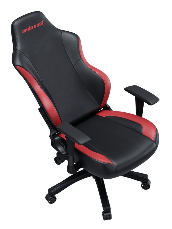 Крісло геймерське Anda Seat Luna Color Size L Black/Red PVC (AD18-48-BR-PV) - фото 10