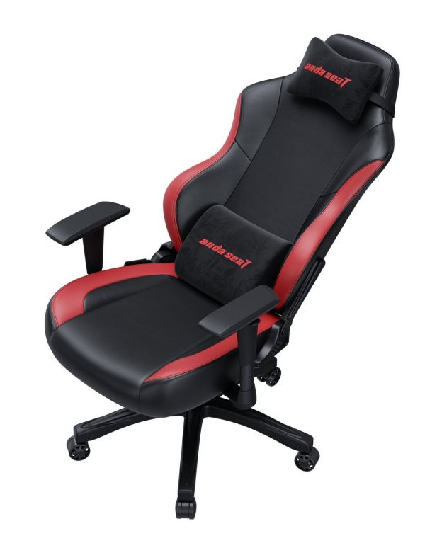 Кресло геймерское Anda Seat Luna Color Size L Black/Red PVC (AD18-48-BR-PV) - фото 2