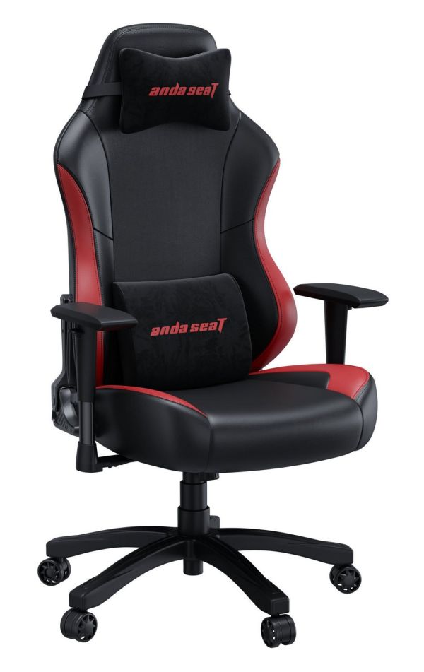 Кресло геймерское Anda Seat Luna Color Size L Black/Red PVC (AD18-48-BR-PV) - фото 6