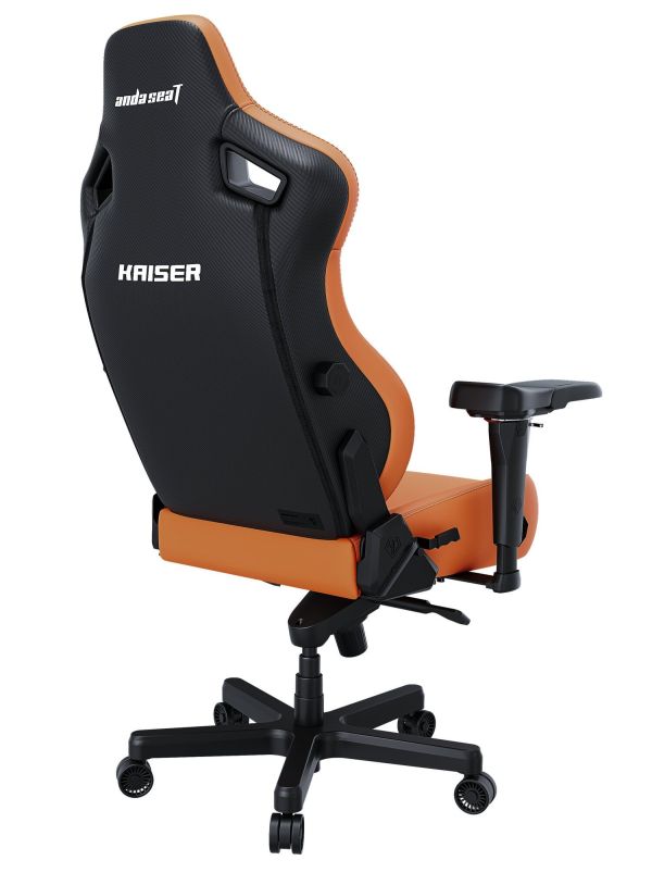 Кресло геймерское Anda Seat Kaiser 4 Size XL Orange Premium (AD12YDDC-XLL-20-O-PV/C) - фото 5