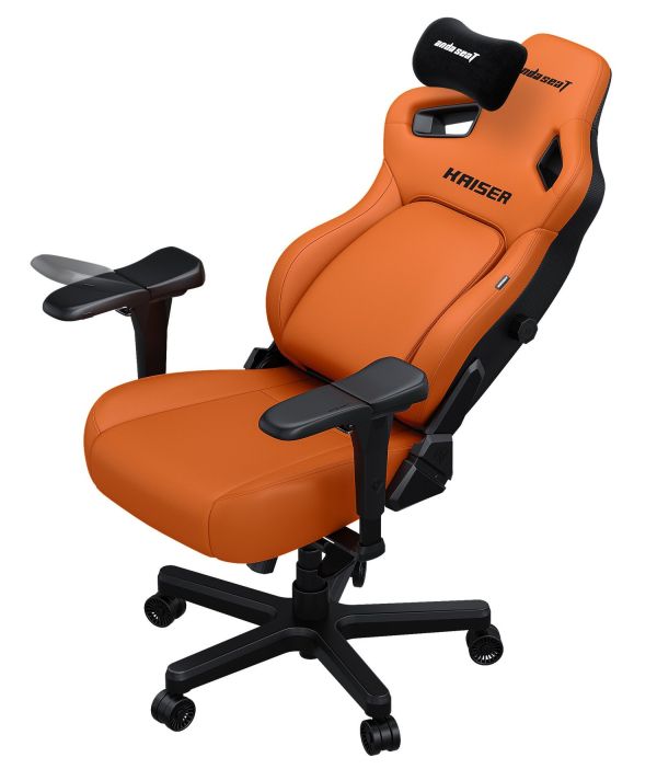 Крісло геймерське Anda Seat Kaiser 4 Size XL Orange Premium (AD12YDDC-XLL-20-O-PV/C) - фото 9