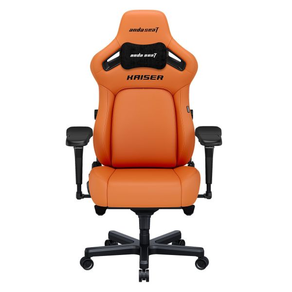 Кресло геймерское Anda Seat Kaiser 4 Size XL Orange Premium (AD12YDDC-XLL-20-O-PV/C) - фото 8