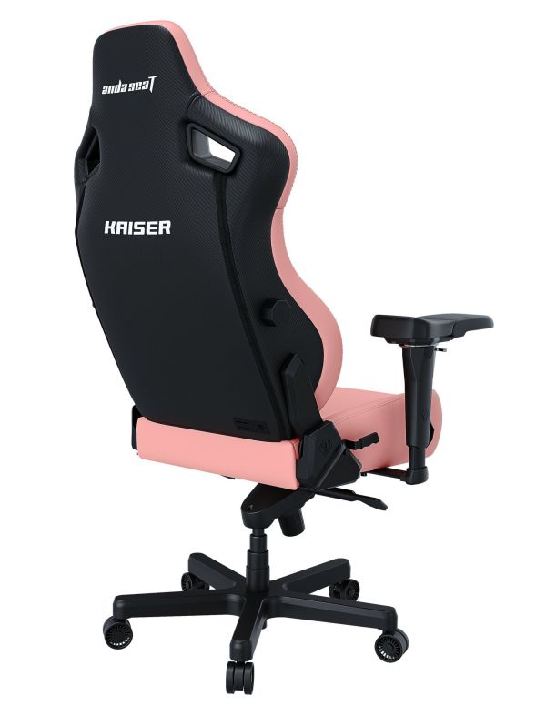 Кресло геймерское Anda Seat Kaiser 4 Size XL Pink Premium (AD12YDDC-XLL-20-P-PV/C) - фото 7