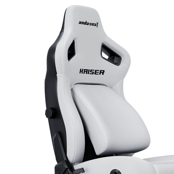 Крісло геймерське Anda Seat Kaiser 4 Size XL White Premium (AD12YDDC-XLL-20-W-PV/C) - фото 5