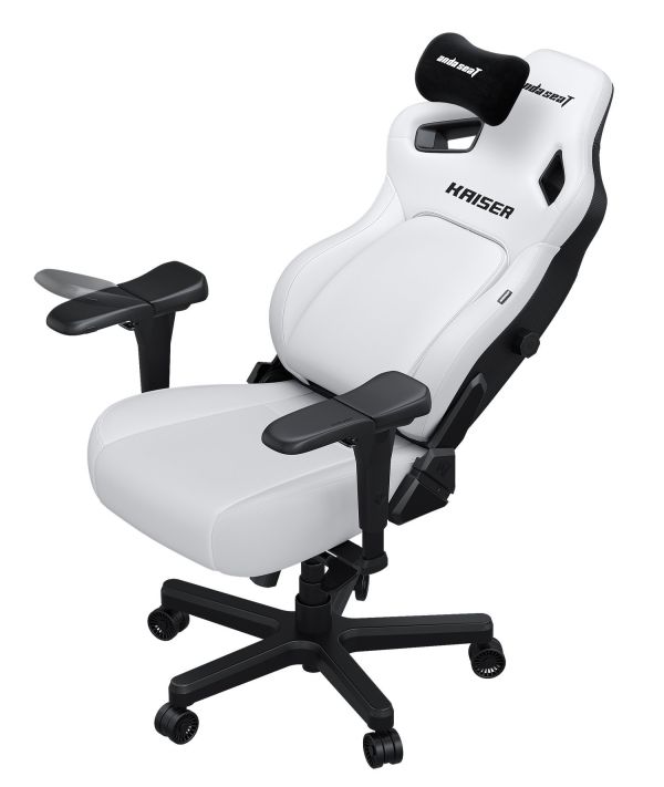 Кресло геймерское Anda Seat Kaiser 4 Size XL White Premium (AD12YDDC-XLL-20-W-PV/C) - фото 9