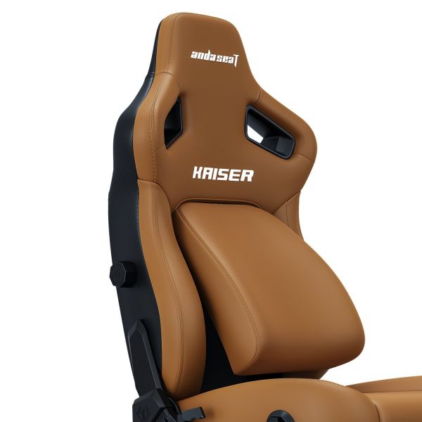 Крісло геймерське Anda Seat Kaiser 4 Size XL Brown Premium (AD12YDDC-XLL-20-K-PV/C) - фото 5