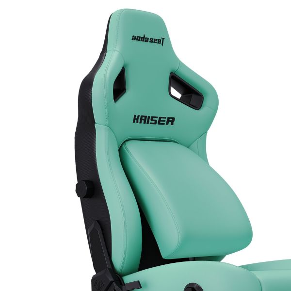 Кресло геймерское Anda Seat Kaiser 4 Size XL Green Premium (AD12YDDC-XLL-20-E-PV/C) - фото 4