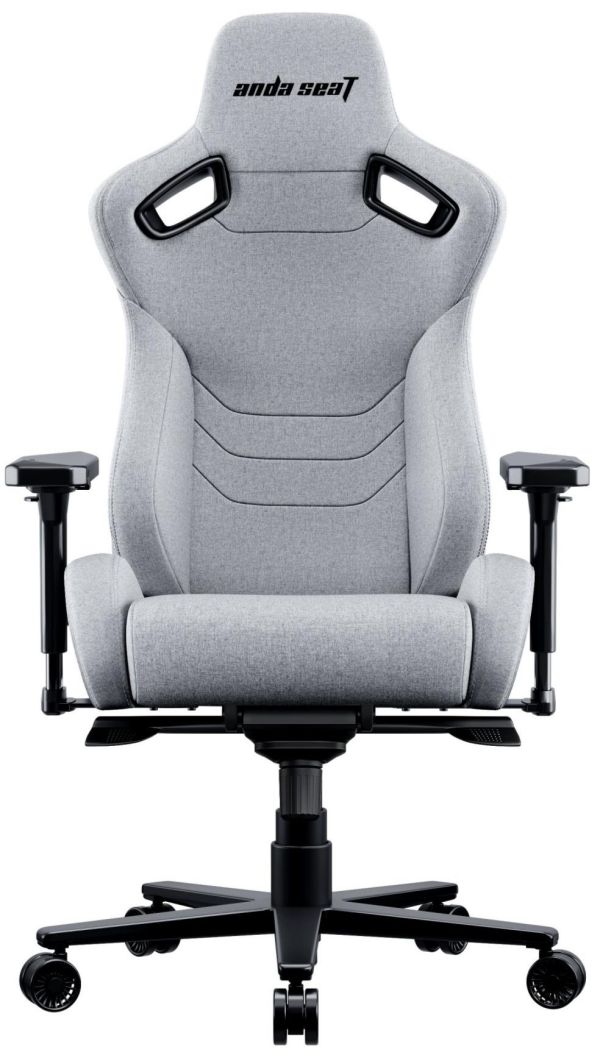 Кресло геймерское Anda Seat Kaiser 2 Pro Size XL Gray Linen Fabric (AD12YXL-17-G-F-G01) - фото 8