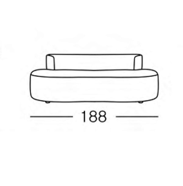 Диван KF.8281 Колір: G0404011 (Коричневий) MaReli