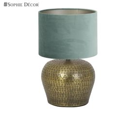 Лампа GONDIA Абажур VELOURS ocean