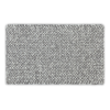 Alicia Hand made Rug Lappartement Коврик для ванной впитывающий двухсторонний 60*90 см Серый меланж - фото 2