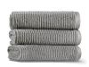 Slim Ribbed Банное полотенце хлопок Fibrosoft ® Lappartement 70X140 см. Серый 