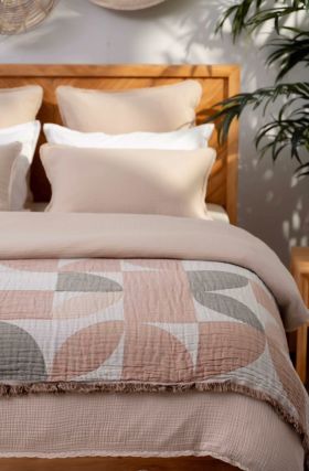 Покрывало L’appartement из 100% муслинового хлопка, 175×250 см