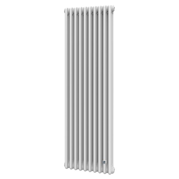 Трубчастий радіатор Multicolumn H=1800 3 col. 14 (секцій) бокове 1/2″ RAL9016 DeLonghi
