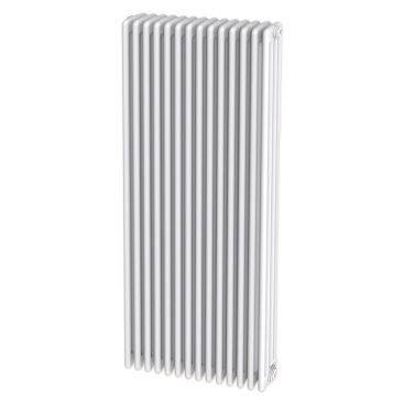 Трубчастий радіатор Multicolumn H=1800 4 col. 14 (секцій) нижнє 1/2″ RAL9016 DeLonghi