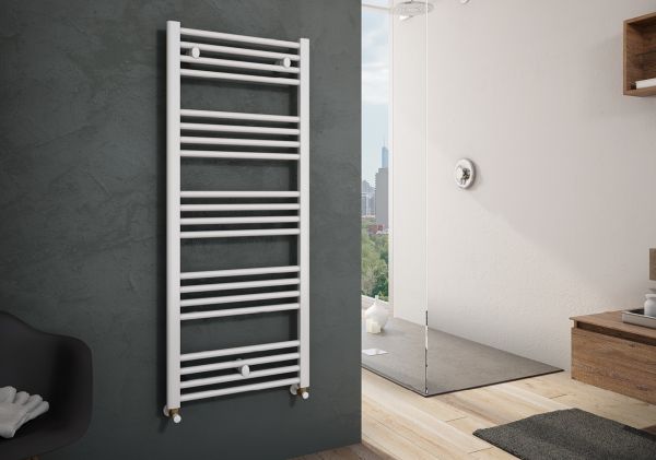 Полотенцесушитель ROBERTA 1238 x 550 мм Δt50=556 W RAL9010 Cordivari srl - фото 3