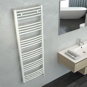 Рушникосушарка ROBERTA CURVO 1238 x 550 мм RAL9010 Cordivari srl