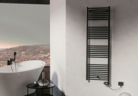 Рушникосушарка ЕЛЕКТРО LISA 22 400 х 700 мм 300 W ECO T01 NERO OPACO Cordivari srl