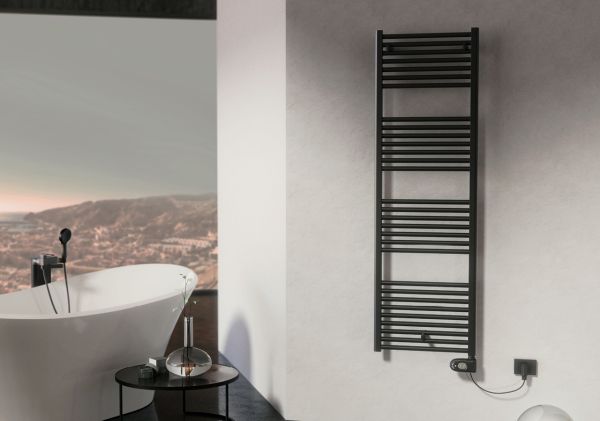 Рушникосушарка ЕЛЕКТРО LISA 22 500 х 1160 мм 600 W ECO T01 NERO OPACO Cordivari srl