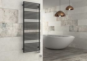 Рушникосушарка GLORIA 22 ELECTRIC 1150 x 580 мм COLOR F15 (чорний) ECO 700 W Cordivari srl