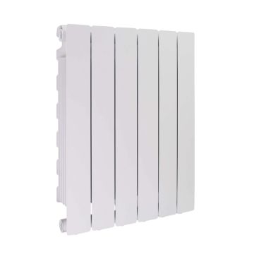 Радиатор алюминиевый (8 секц.) BLITZ SUPER B4 500 мм БЕЛЫЙ RAL9010 16 атм FONDITAL S.p.A