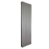 Радиатор алюминиевый (6 секций) LEDRO S/90 2000 мм GRAPHITE 