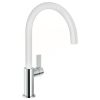 FLAG Змішувач для кухні (crome and Polar white) FL96113WC CARLO NOBILI SPA 