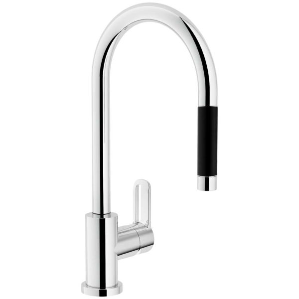 NEW ROAD Смеситель для кухни RD00137/1CR U- образный CARLO NOBILI SPA