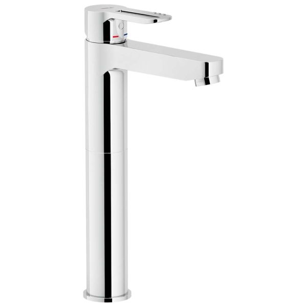 NEW ROAD Змішувач для умивальника RD00128/2CR високий CARLO NOBILI SPA