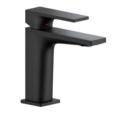 SEVEN BLACK Смеситель для умывальника SE124118/2BM CARLO NOBILI SPA