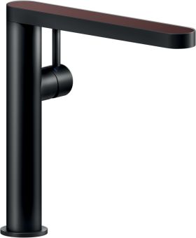 MATCH Змішувач для кухні MH109113RJBM (Velvet black + Rosso Jaipur) NOBILI