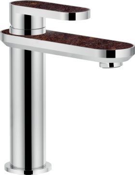 DRESS Смеситель для умывальника DS106118/2C16 (Crome + Corten) NOBili