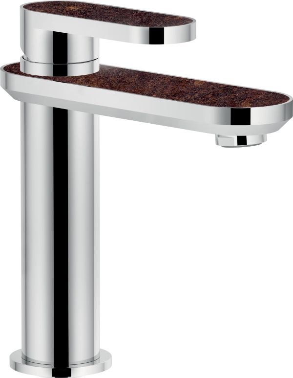 DRESS Смеситель для умывальника DS106118/2C16 (Crome + Corten) NOBili