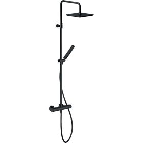SEVEN BLACK Змішувач для душу SE124030/50BM термостатичний зі стійкою CARLO NOBILI SPA (Італія)