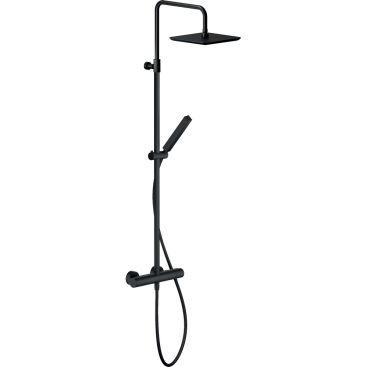 SEVEN BLACK Смеситель для душа SE124030/50BM термостатический со стойкой CARLO NOBILI SPA (Італія)