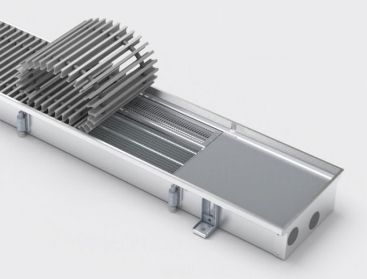 Конвектор с принудительной конвекцией внутрепольный FH4-H 165-22-8,5см ΔT 50K 2216 W KONVEKA