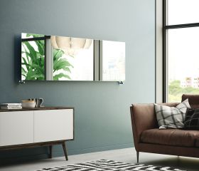 Дизайн - радіатор Frame Inox Horizontal