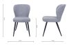 Angie Стілець обідній Light grey (13522)