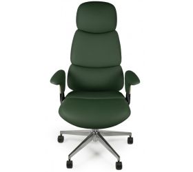 Кресло Barsky Lux Leather green LC-01