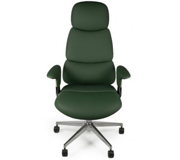 Крісло Barsky Lux Leather green LC-01