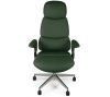 Кресло Barsky Lux Leather green LC-01 - фото 13