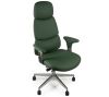 Кресло Barsky Lux Leather green LC-01 - фото 10